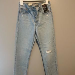 Levi Wedgie Straight Jeans